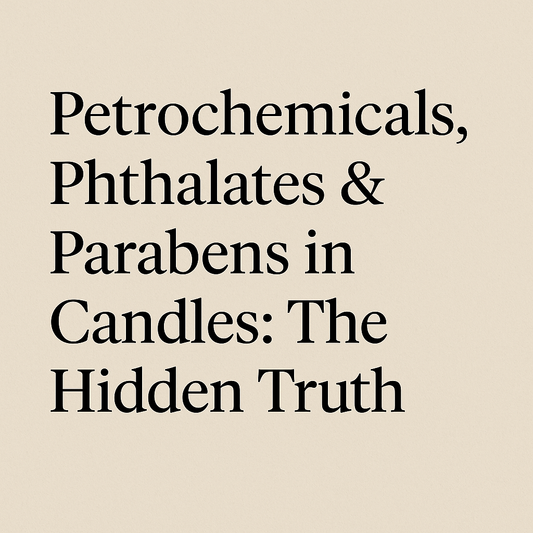 Petrochemicals, Phthalates & Parabens in Candles: The Hidden Truth