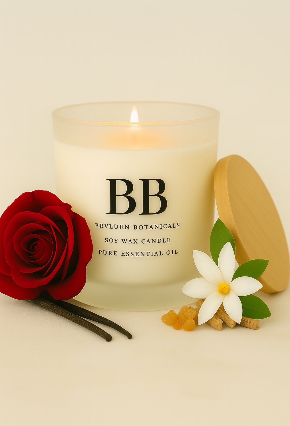 Blissful Stillness – Aromatherapy Candle for Inner Calm & Emotional Release