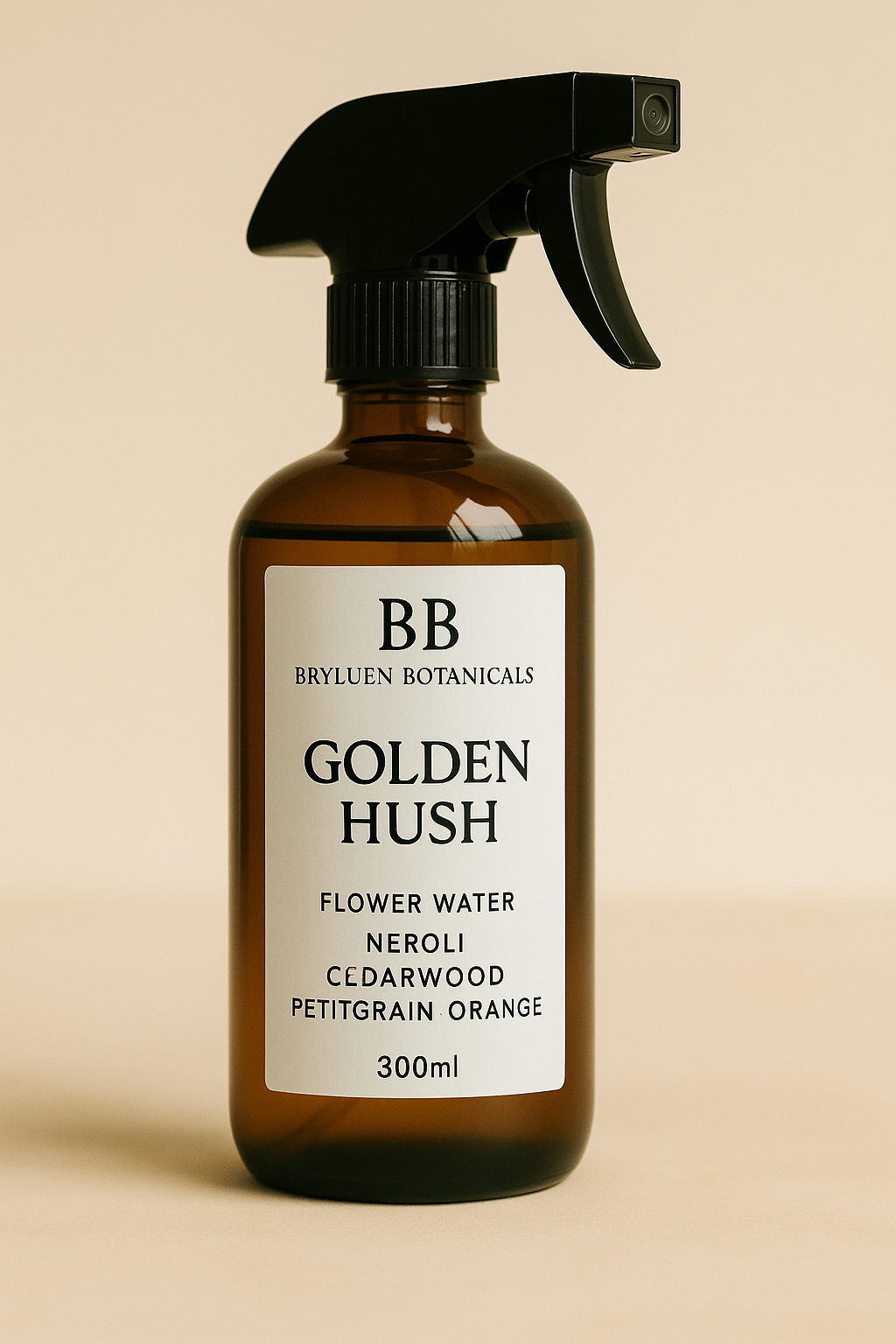 Golden Hush Flower Water