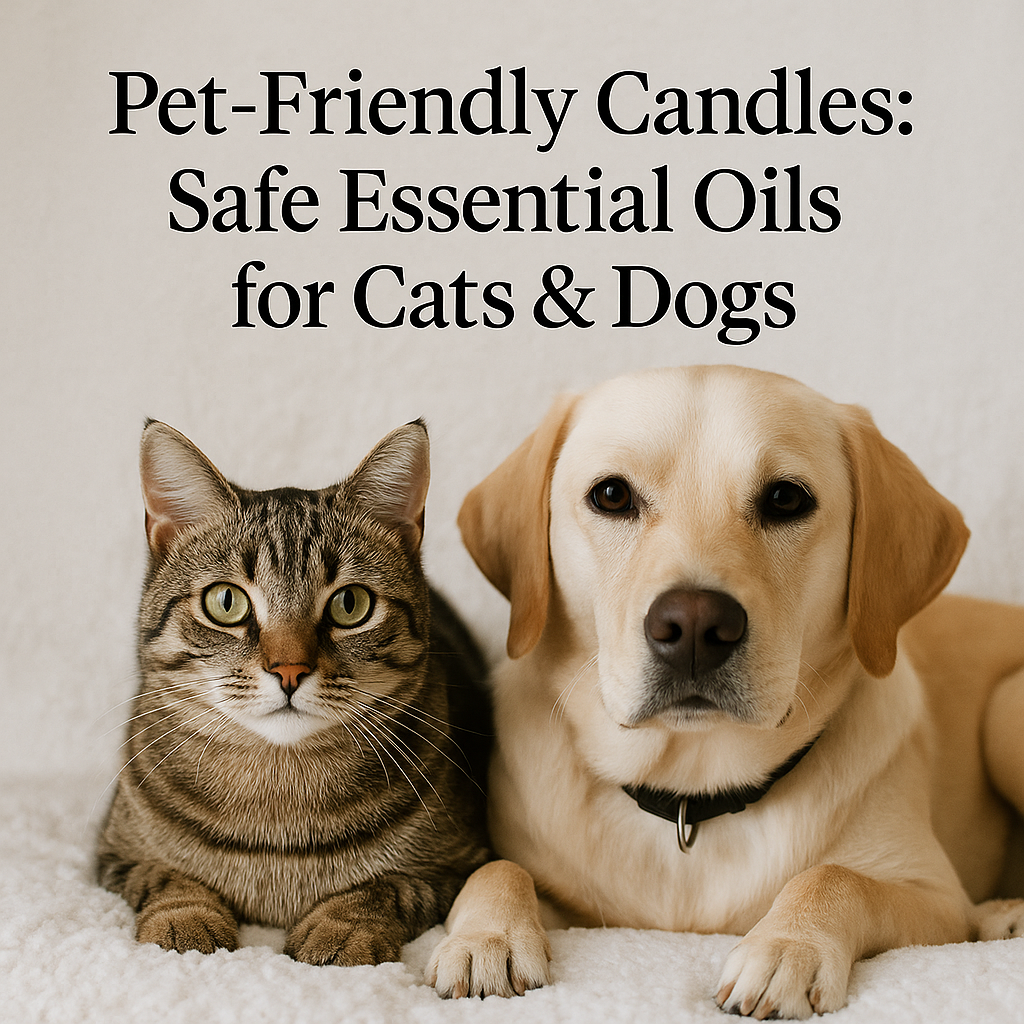 Pet-Friendly Candles: Safe Essential Oils for Cats & Dogs
