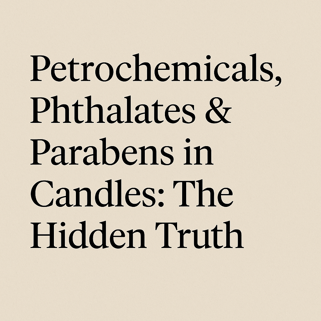 Petrochemicals, Phthalates & Parabens in Candles: The Hidden Truth