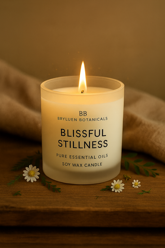 Blissful Stillness – Aromatherapy Candle for Inner Calm & Emotional Release