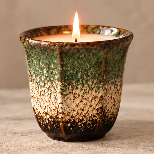 Moss Ceramic Candle · 200ml