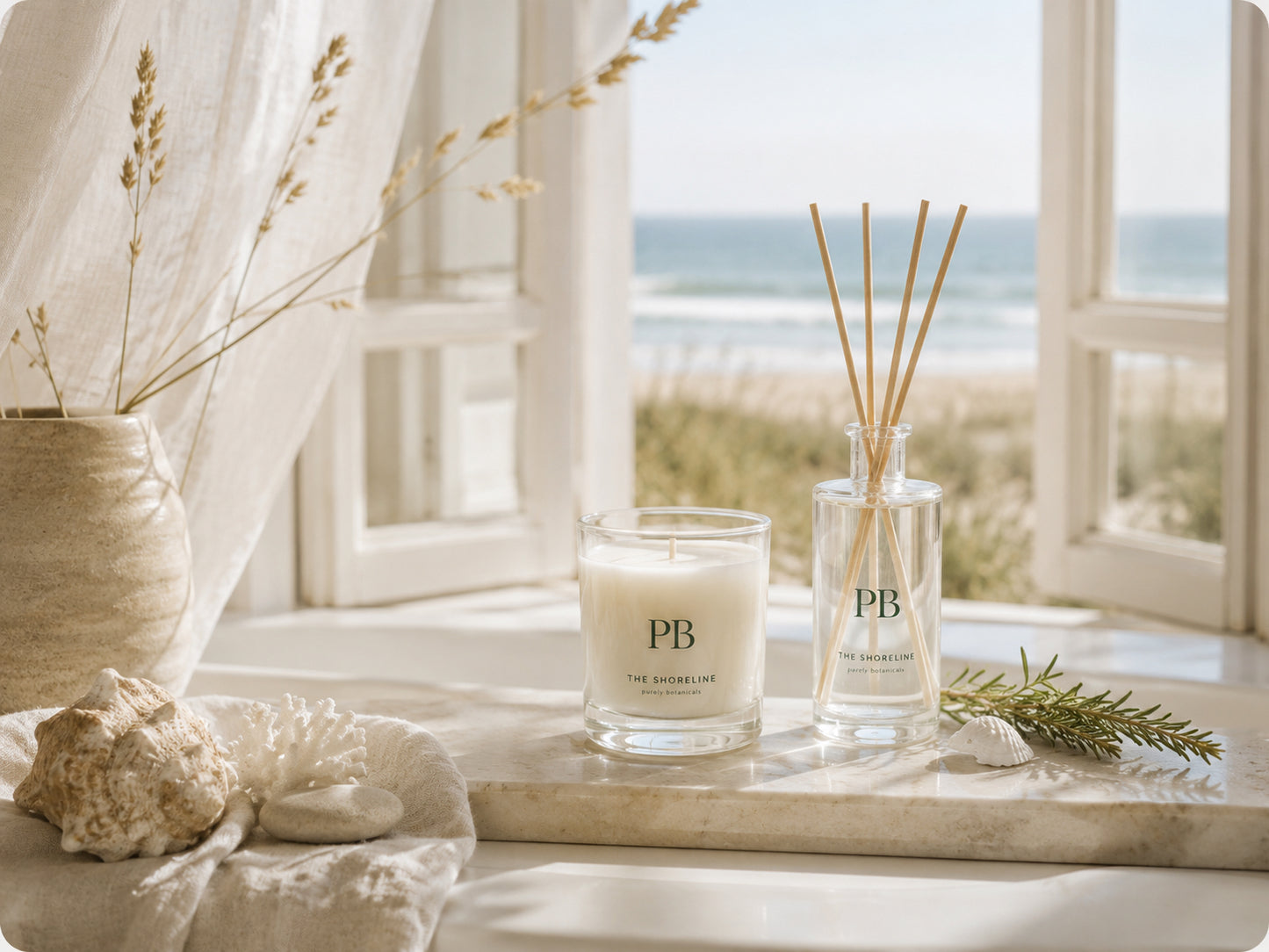 The Shoreline Reed Diffuser — 100ml