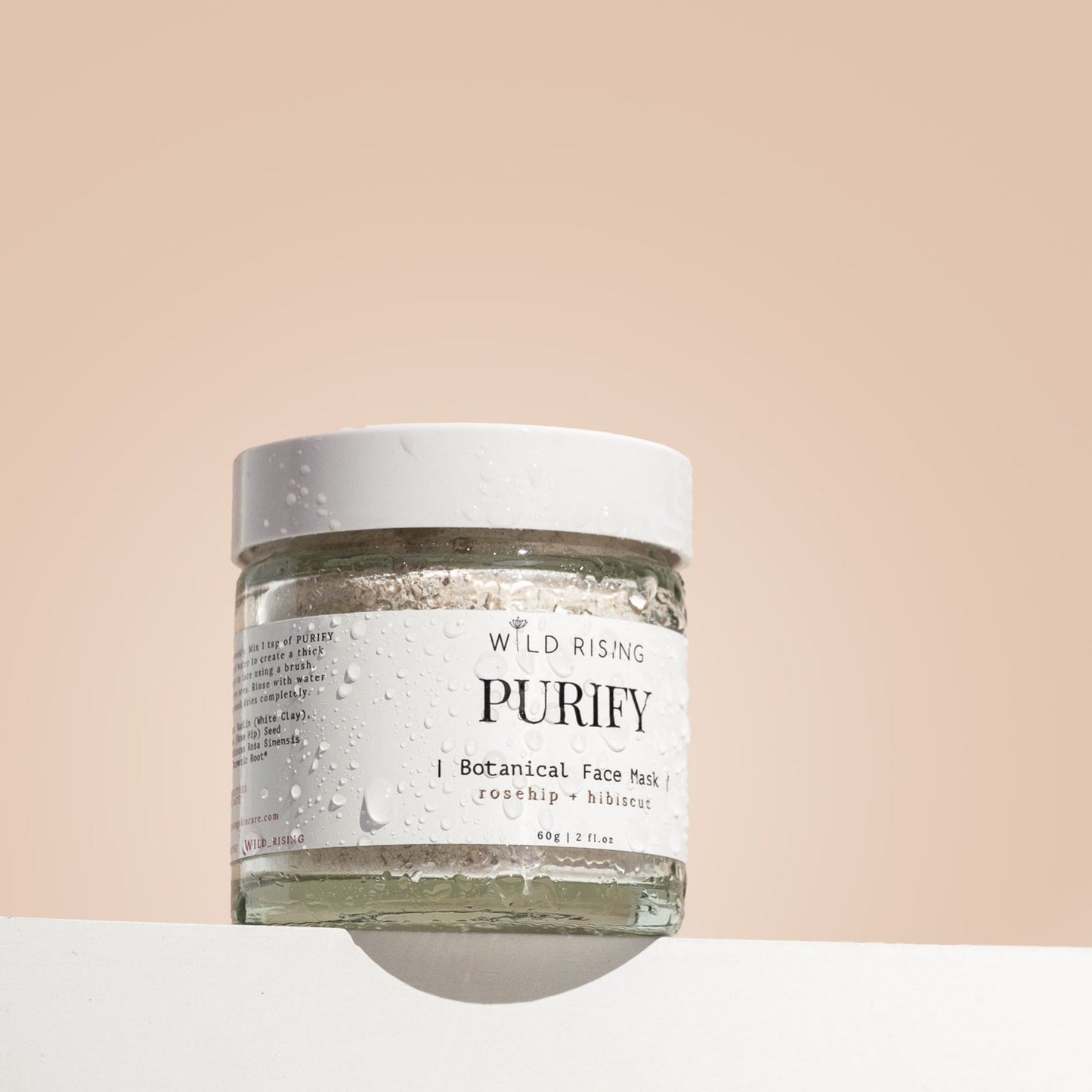 Purify - Hibiscus & Rose Hip Clay Face Mask