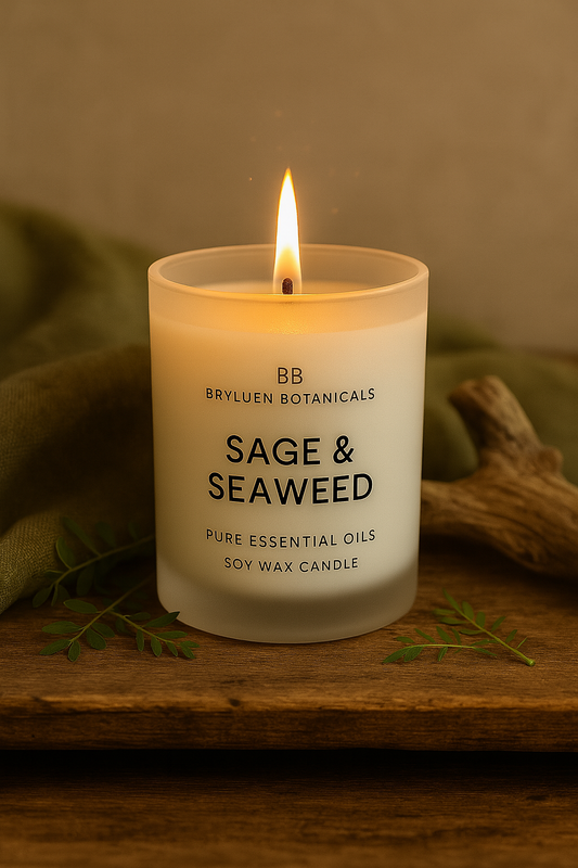 Sage and Seaweed. Cleanse, Ground & Restore